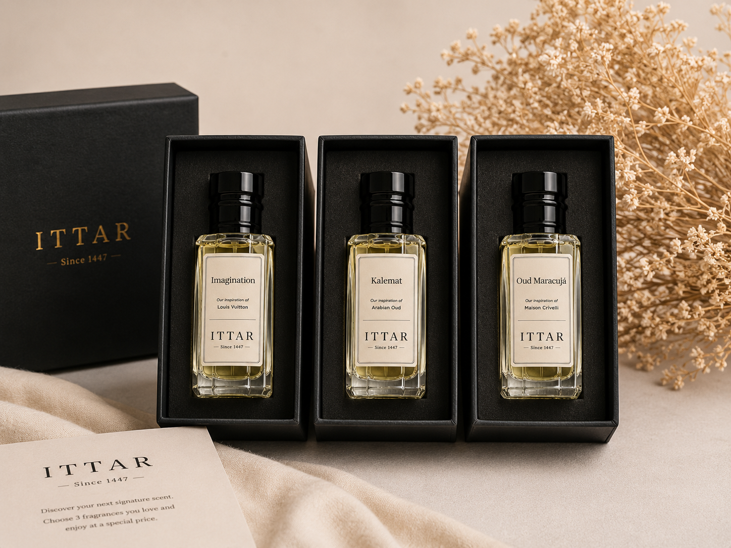 3 × 6 mL perfume oil bundle