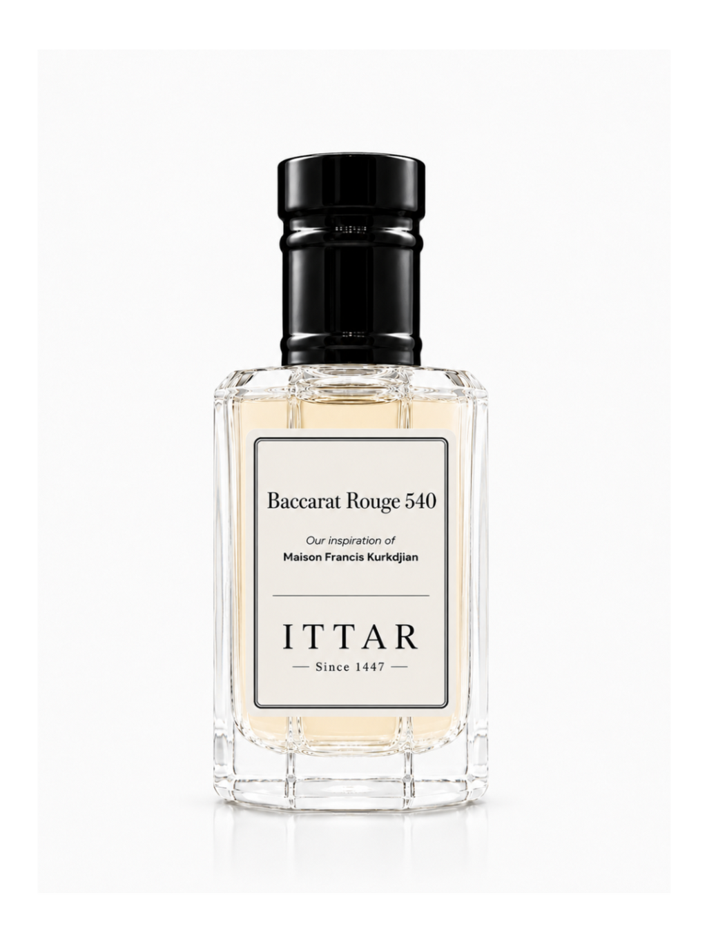 Perfume oil inspired by Baccarat Rouge 540 - alcohol-free roll-on by ITTAR