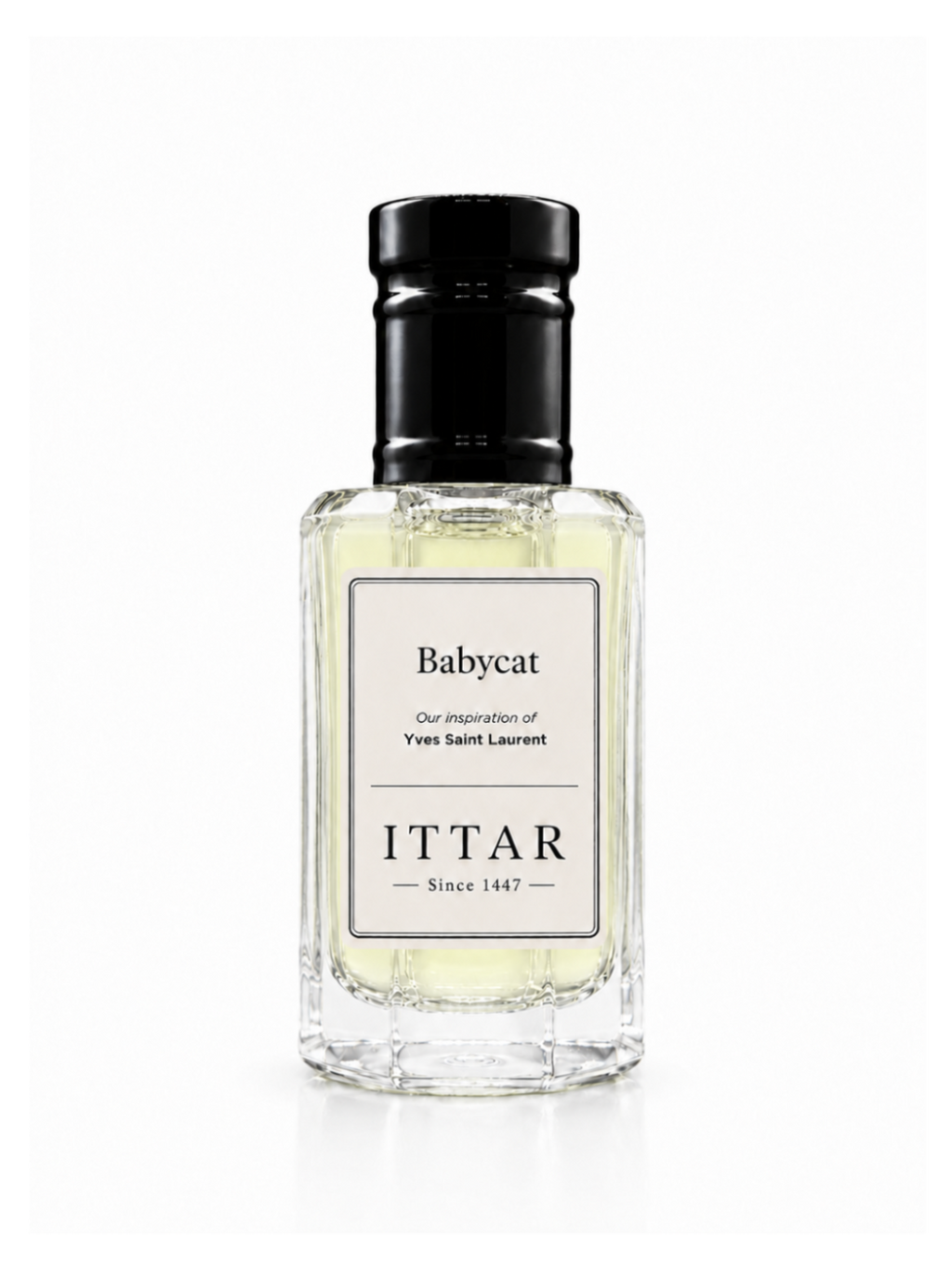 Perfume oil inspired by YSL Babycat - alcohol-free roll-on by ITTAR