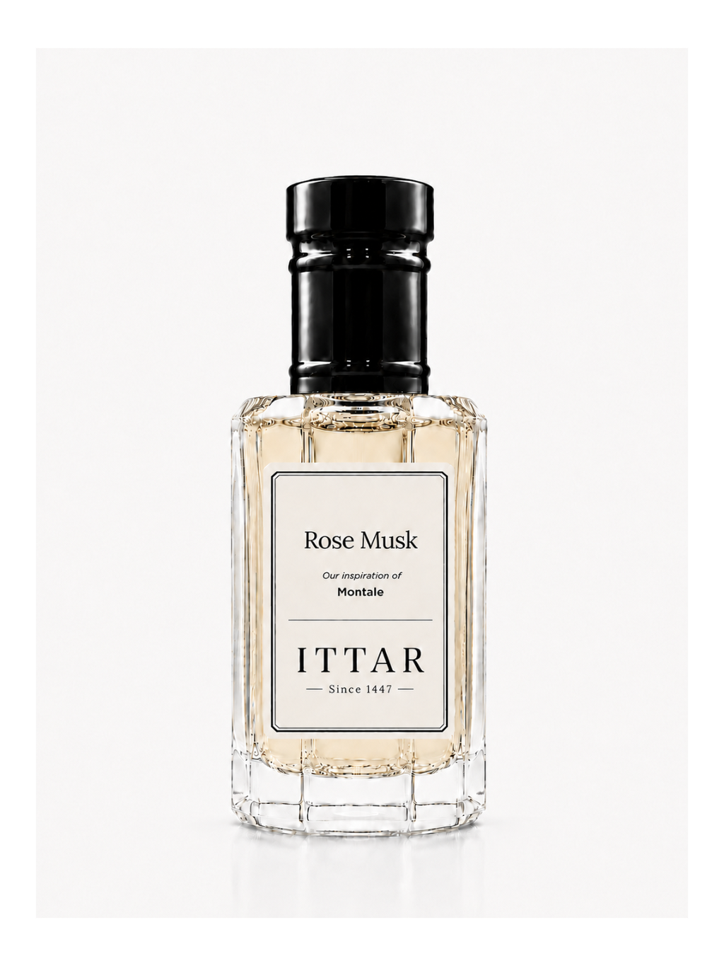 Perfume oil inspired by Montale Rose Musk - alcohol-free roll-on by ITTAR